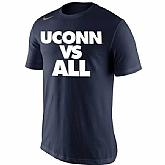 UConn Huskies Nike Selection Sunday All WEM T-Shirt - Navy Blue